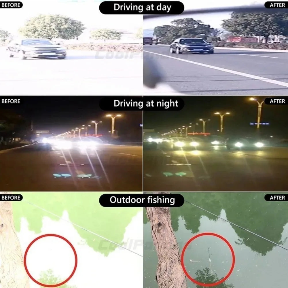 Anti-glare Driving Night Vision Glasses, Polarized Sunglasses for Men, Photochromic Driving Glasses