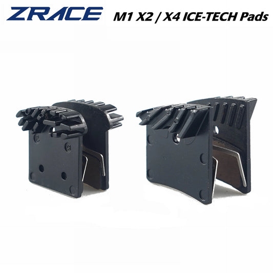 ZRACE Brake Metal Pads, M1/M2,X2/X4/XG/XG4,BR-002/BR-005 Copper-Based Ceramic Pads,Cooling Pads,TCE-TECH,with J02A/J03C/hope