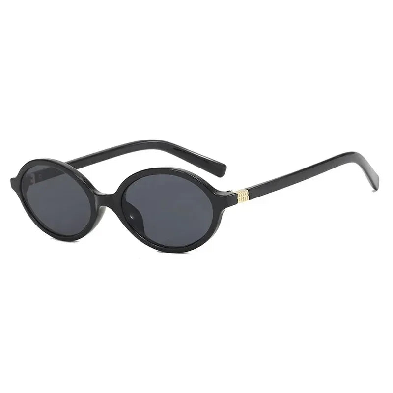 Oval Small Frame Woman Sunglasses Women Retro Female Glasses Anti-blue Light Eyeglasses Trend Ladies Glasses men