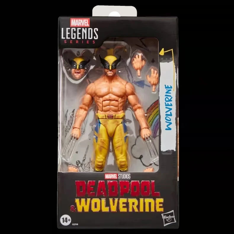 【Pre Sale】Original Hasbro Marvel Legends Series Wolverine (Deadpool & Wolverine) Anime Figure Toy Collection Model