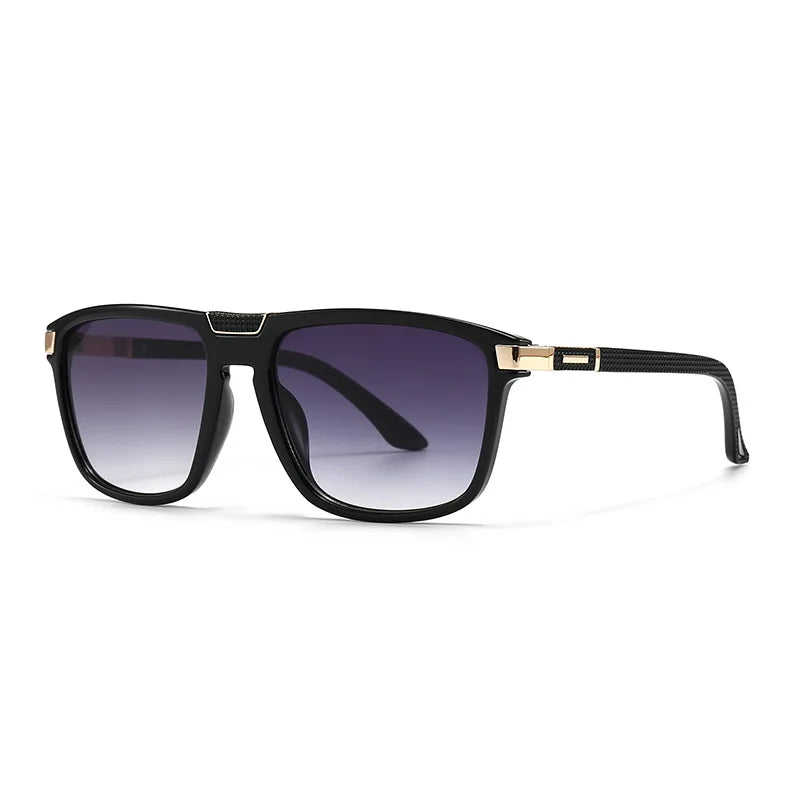 JNPCXI New Ins Popular Fashion Gradient Women Sunglasses Black Leopard Shades UV400 Trending Men Outdoor Sun Glasses