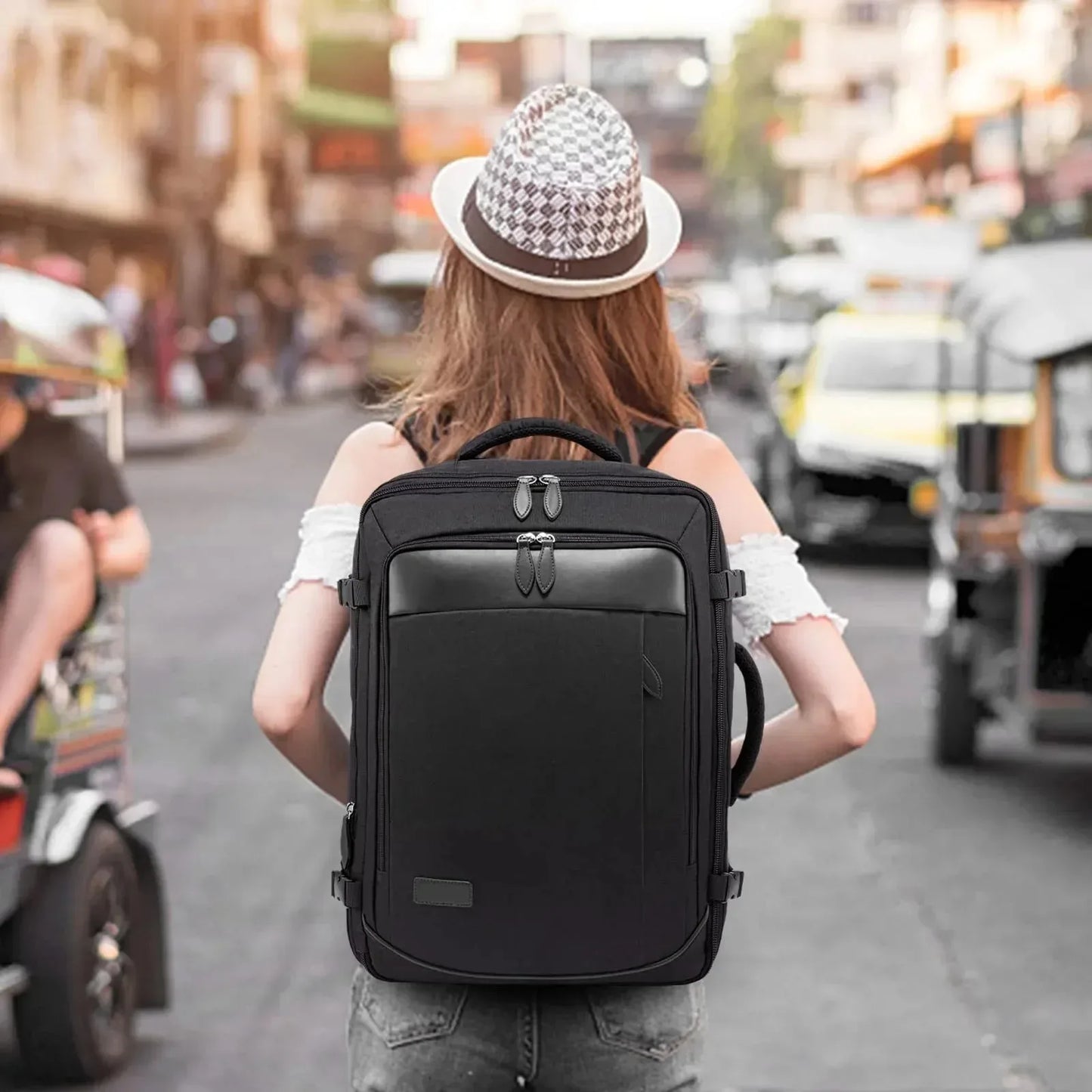 40L Large Capacity Backpack Laptop Backpack Suitcase Waterproof  Travel Backpack