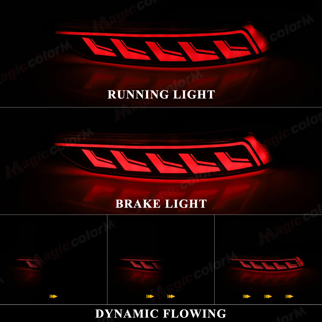 For Toyota Corolla Axio 2015 - 2018 For Lexus LS460 13-17 LS600hL 13-16 Rear Rear Bumper Reflector Lights Brake Turn Signal Lamp