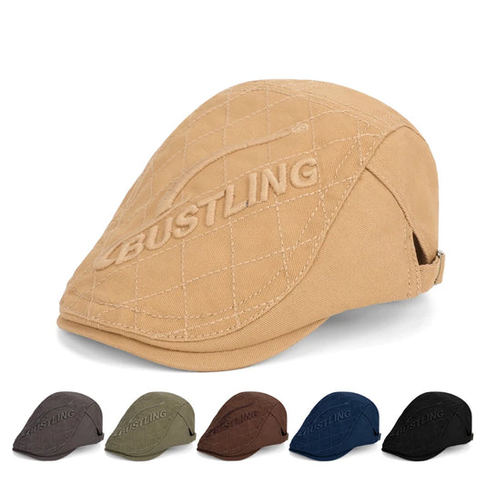 6167-New women's casual fashionable forward hat, retro baseballcap,painter'shat,outdoorversatilesunprotectionandshadingbeaniehat