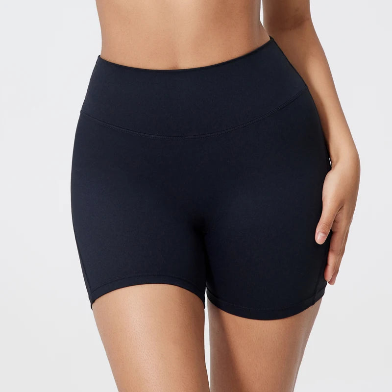 DIAS FIT JOY Women's Gym Shorts Cycling Shorts Womens Yoga Fitness Tight Elastic Breathable High Waist Sports Pants
