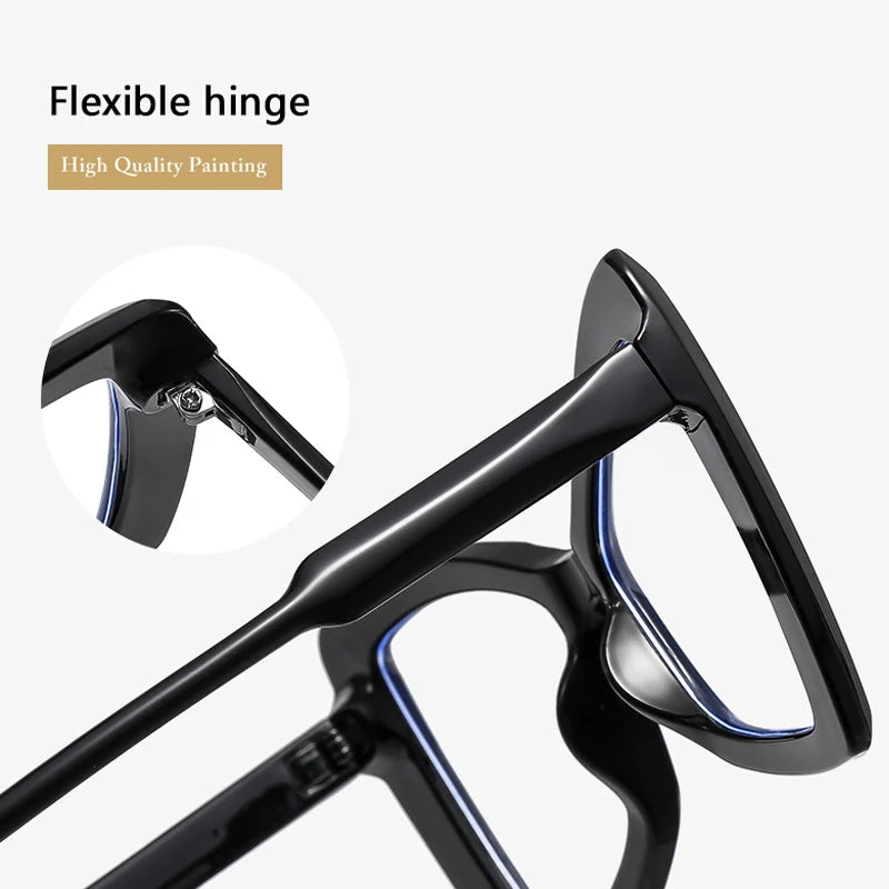 JNPCXI Cat Eye Fashion Trend Retro Butterfly PC Frame Colorful Optical Eyewear Blue Light Blocking Glasses for Reading Eyewear