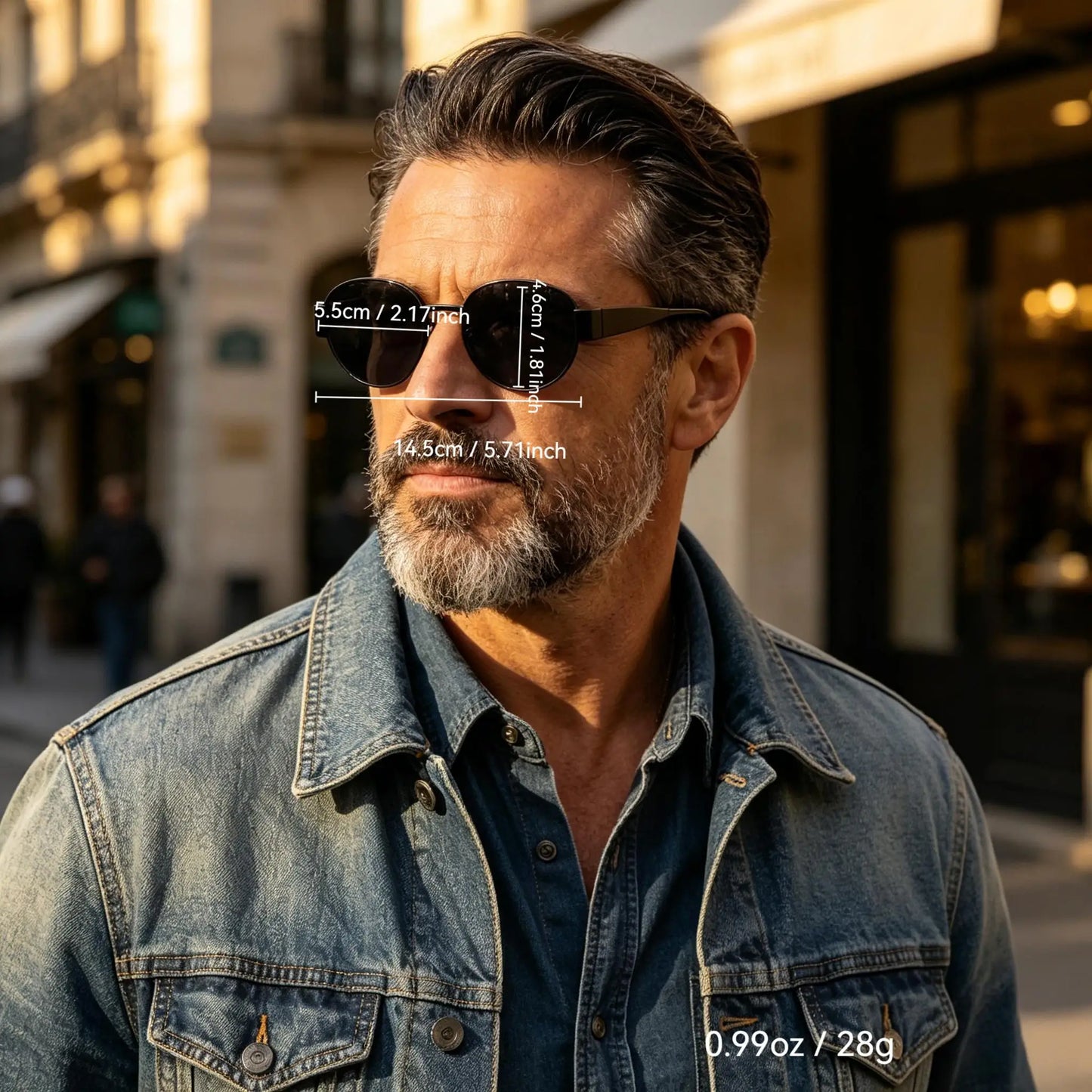 Fashionable Retro Oval Sunglasses for Men and Women UV Protection Suitable for Various Outdoor Activitie Beaches Gifts Etc