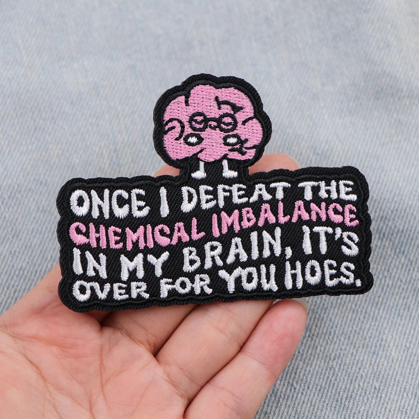 Black Sheep Club Embroidery Patch Funny Quotes Iron On Patches For Clothing Thermoadhesive Patches On Clothes DIY Sew Badges