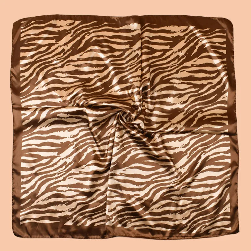 1PC Women's Summer Beach Accessory Fashion Satin Square Scarf 90*90inch Multi-use Headscarf Party Use Versatile Hair Towel
