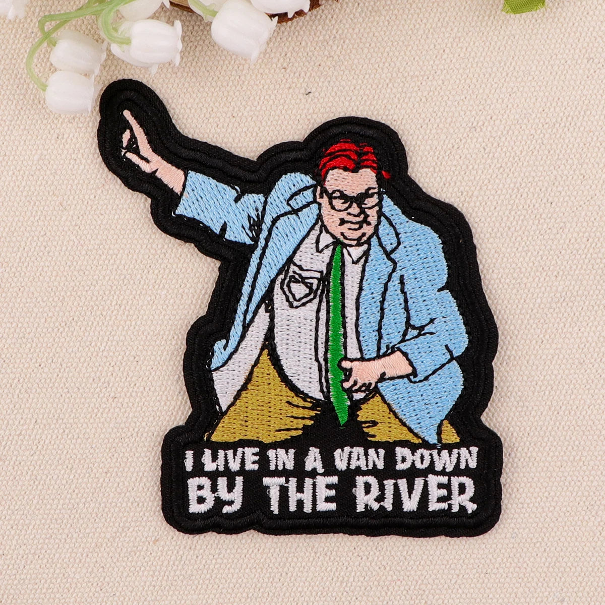 Comedy Star Patches For Clothing Funny Quotes Patches Appliques Iron on Badges Clothes Stickers DIY Sewing Embroideriy Stripes
