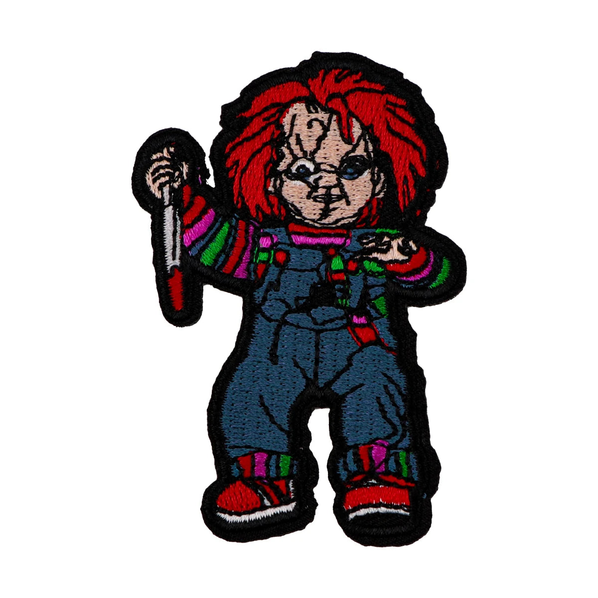 Horror Movie Embroidery Patch Halloween Bride Iron On Patches For Clothing Thermoadhesive Patches On Clothes DIY Sew Badges