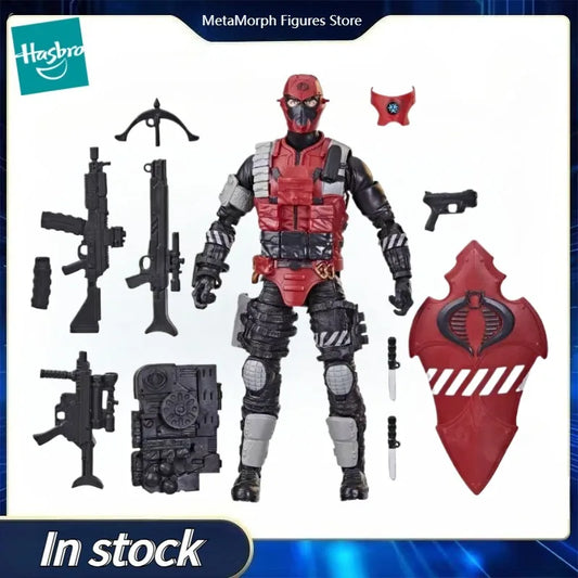 Original Hasbro G.I. Joe Classified Series 91 Cobra Crimson Alley Viper Anime Figures Toys Models Collection