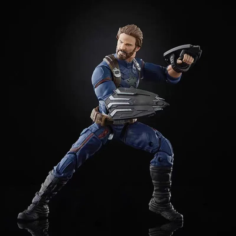 Original Hasbro Marvel Legends Series The Infinity SAGA Captain America Anime Figures Toys Collection
