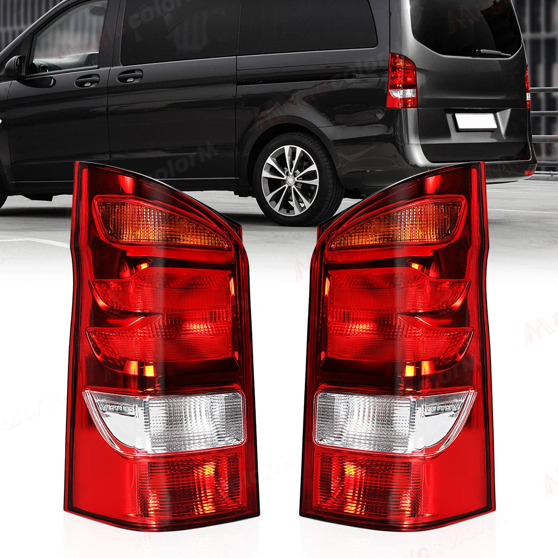 Left/Right Tail Lamp For Mercedes-Benz Vito V-Class W447 2015 2016 2017 2018 2019 2021 2022 Tail light Assembly Car Accessories