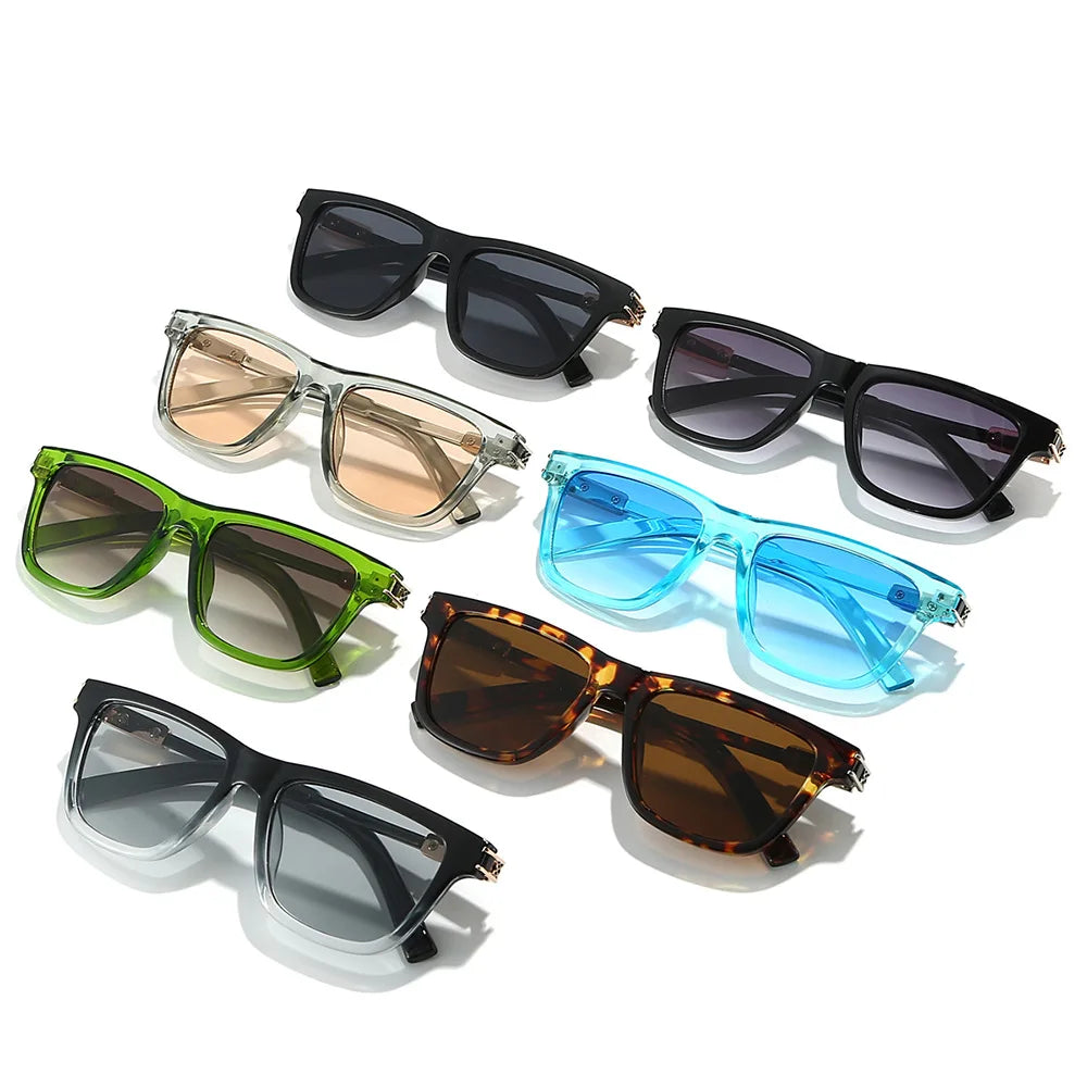 JNPCXI New Retro Square Sunglasses Men Quality Design Fashion Casual Driving Sun Glasses Women Vintage Gafas Oculaos