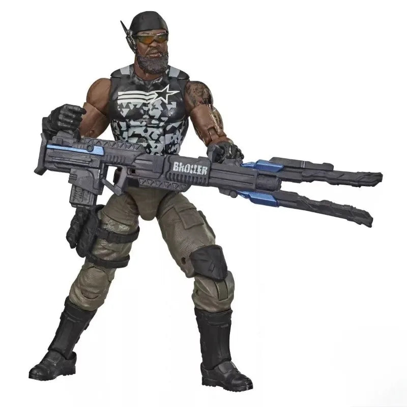 Original Hasbro G.I. Joe Classified Series COBRA ISLAND Roadblock Anime Figure Model Toys Ornaments