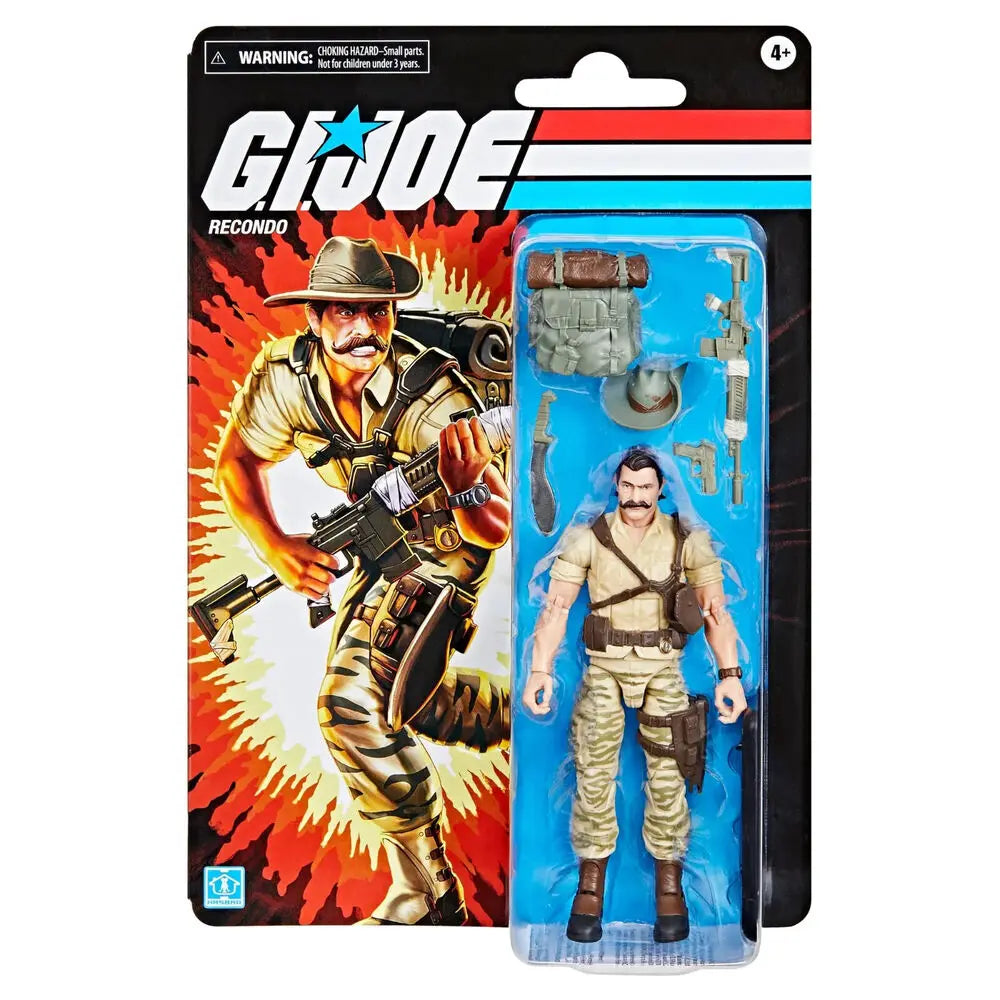 In Stock G.I. Joe Classified Retro Recondo Cardback 6" Action Figure Model