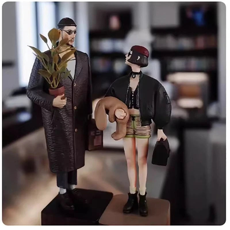 New Leon & Mathilda 1 Statue Killer Doll Movie The Professional Action Figures