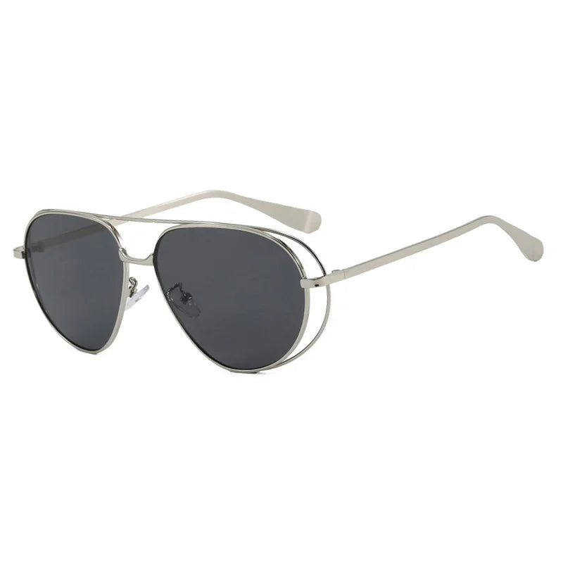 JNPCXI New Fashion Luxury Round Sunglasses for Women Men High Quality Trending Shades UV400 Eyewear