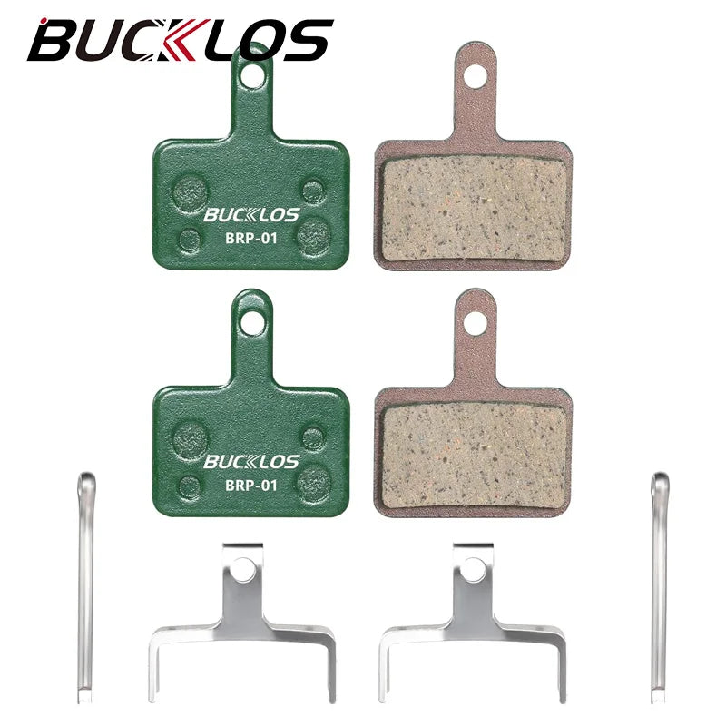 BUCKLOS MTB Bicycle Disc Brake Pads for Shimano B01S B03S B05S MT200 XOD E-bike Ceramic Bike Hydraulic Disc Brake Cycling Parts
