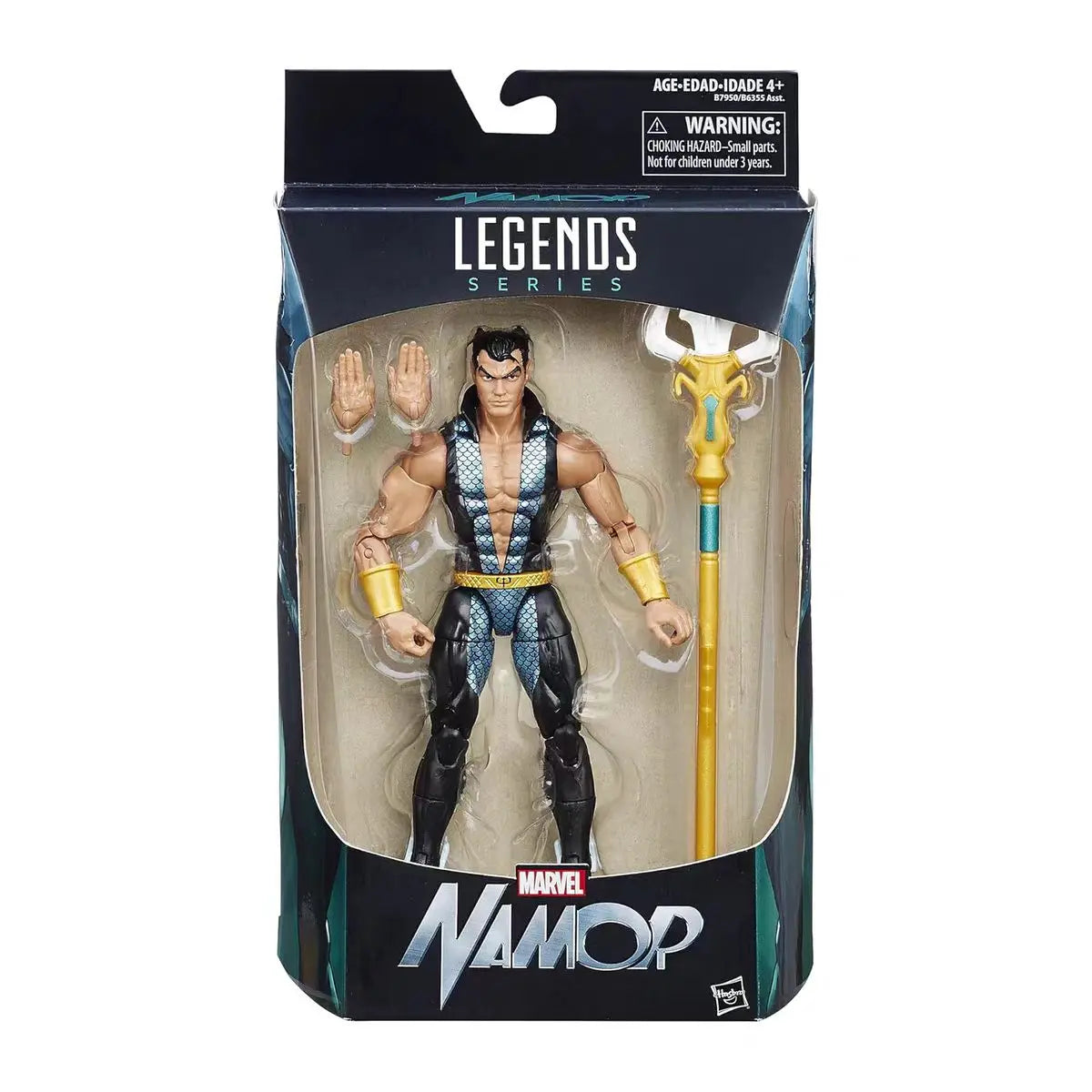 Original Hasbro Marvel Legends Series Namor Anime Figure Collection Model Toy
