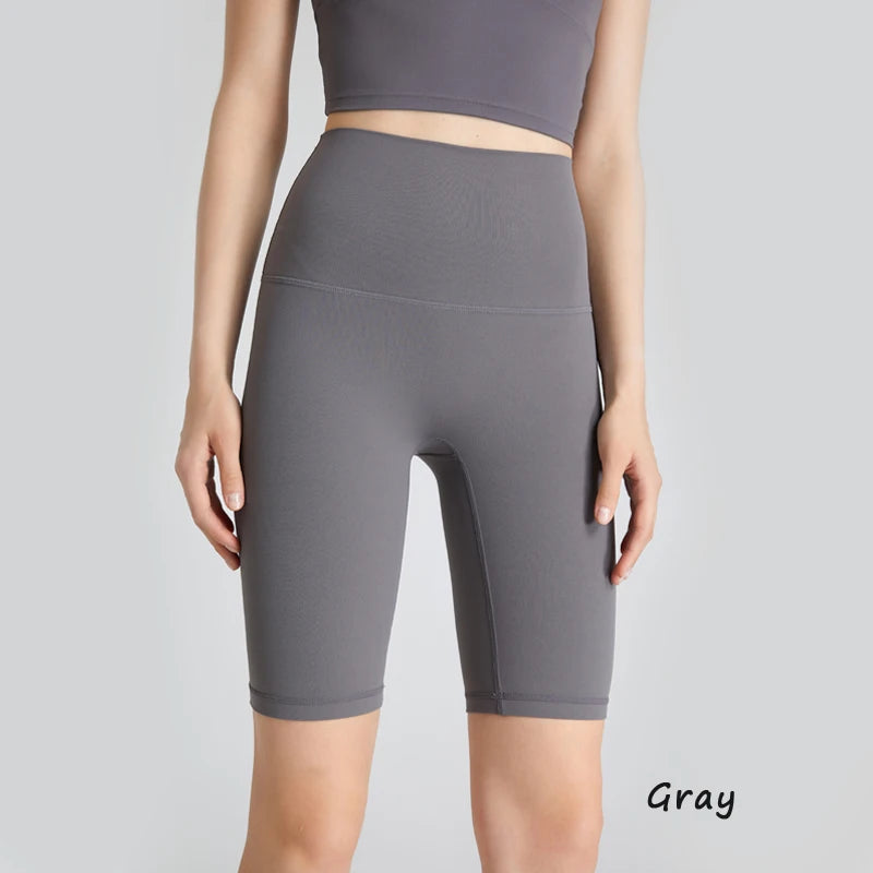 DIAS FIT JOY Women's High Waist Yoga Shorts Quick Drying Hip Lift Fitness Running Cycling QuickDry Breathable Comfortable Shorts