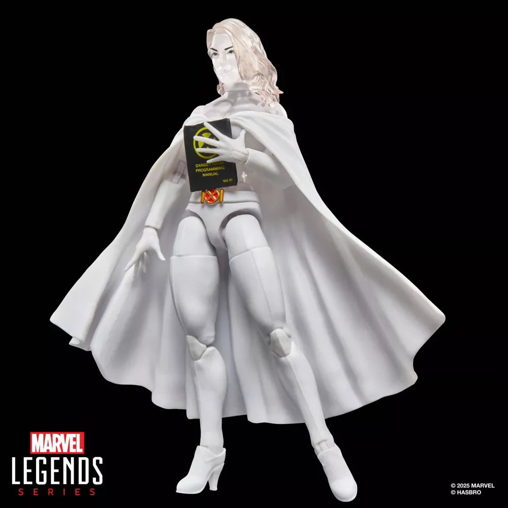 Marvel Legends X-men Retro White Queen Emma Diamond Form 6" Loose Action Figure