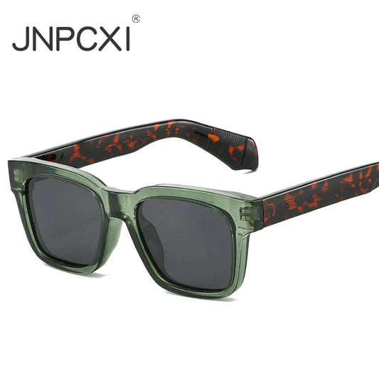 JNPCXI Square Polarized Sunglasses Women Shades UV400 Fashion Luxury Gradient Men Outdoors Sun Glasses