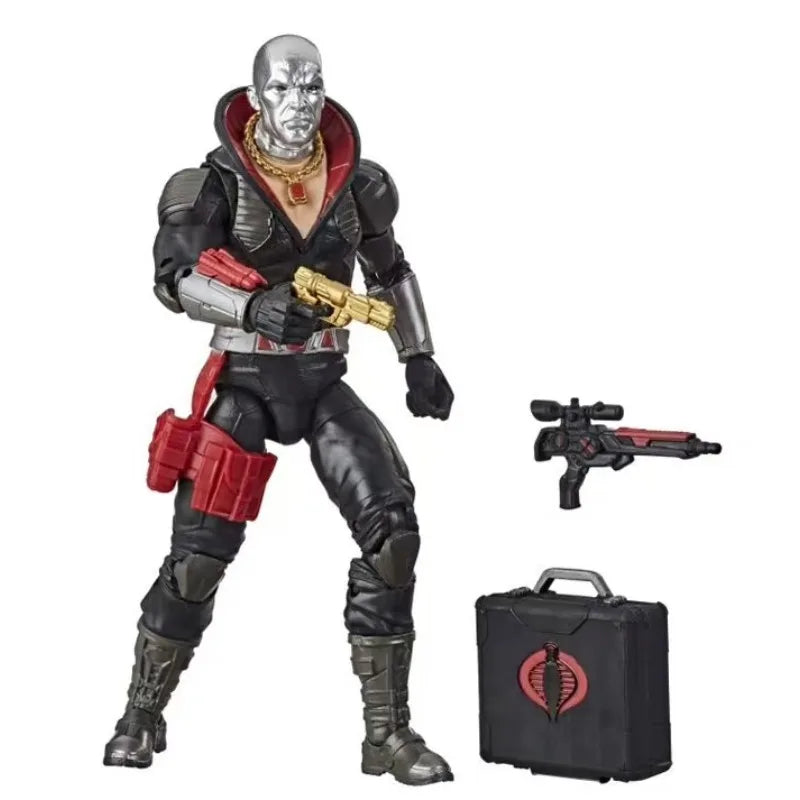 Original Hasbro G.I. Joe Classified Series Destro/SNAKE EYES Anime Figure Model Toys Ornaments