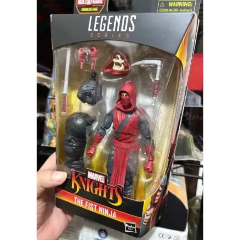Original Hasbro Marvel Legends Series The Fist Ninja Anime Figures Collection Toys Models