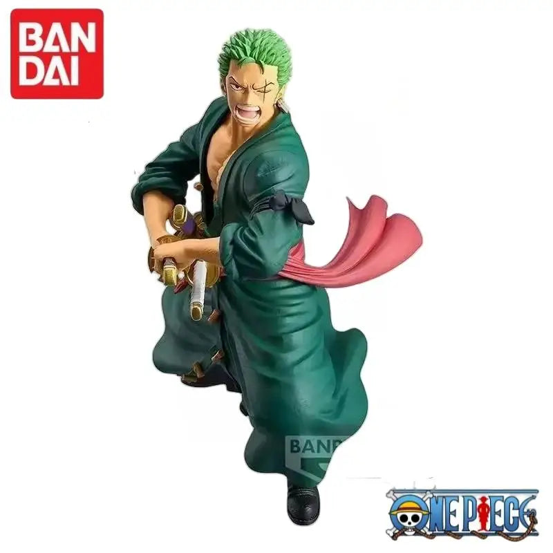 Special OfferIn Stock Original Bandai Banpresto One Piece Grandista Roronoa Zoro Action Figure Mol Collector Toy Birthday Christ