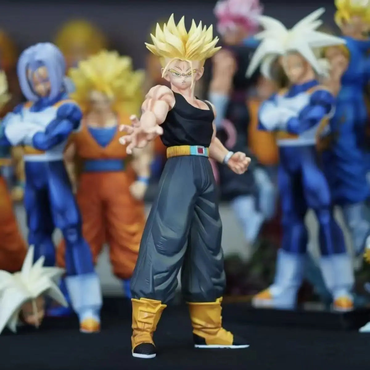 29cm/11.42inch Anime Dragon Ball Z Trunks Figure Future Trunks Super Saiyan Action Figures Collection Mode Toys Gifts