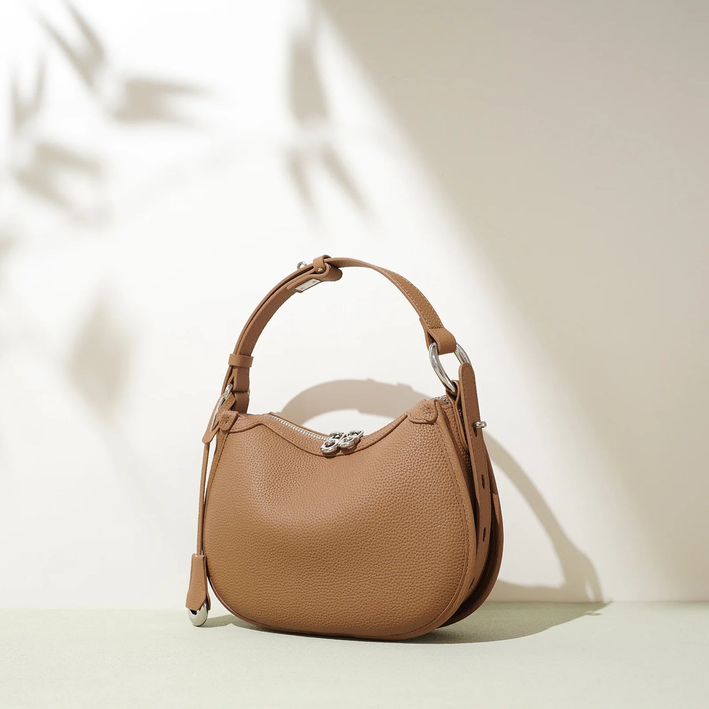 2026 New Luxury Desig Genuine Cowhide Leather Handbag Women's Fashionable Underarm Bags Female Vintage Shoulder Crossbody Bag