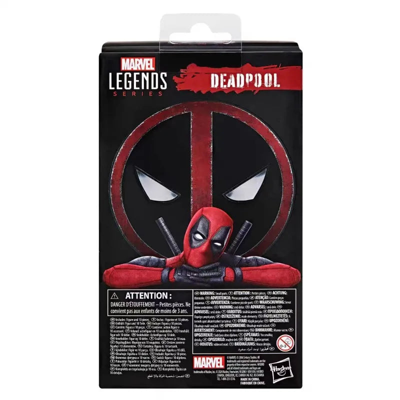 Original Hasbro Marvel Legends Series LEGAGY COLLECTION Deadpool Anime Figure Toys Models Collection