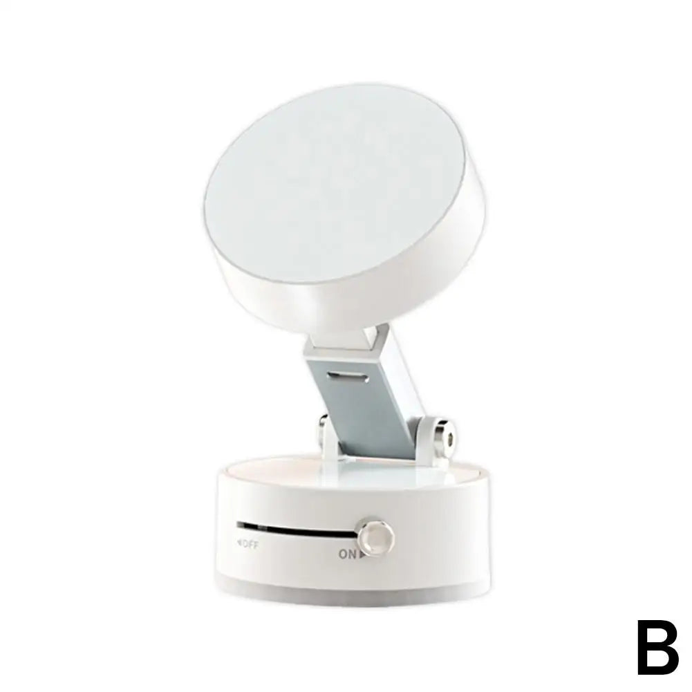 Magnetic Suction Cup Phone Mount Double-Sided Vacuum Holder for Car/Gym/Mirror