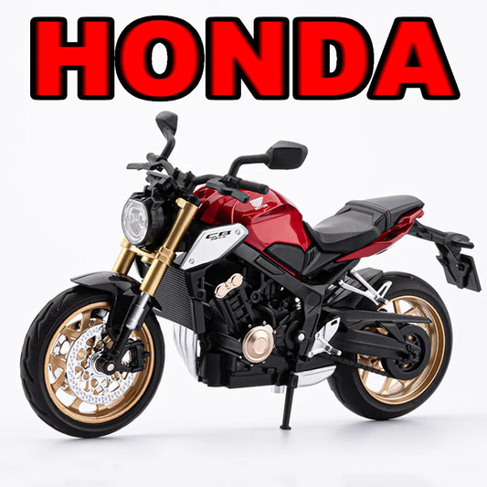 1:12 Honda CB650 CBR1000 Miniature Motorbicycle Alloy Diecast Model Toys Car Sound Light Shock Absorption Cars Boy Birthday Gift