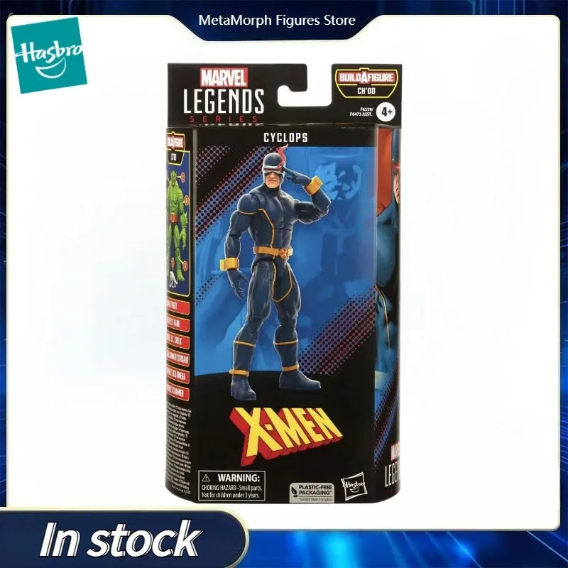 Original Hasbro Marvel Legends Series X-MEN CYCLOPS Anime Figure Toys Collection Ornaments