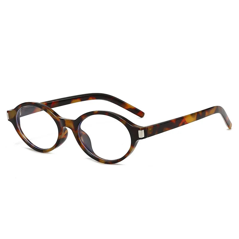 JNPCXI New Oval Sunglasses for Women Retro Trendy Personality New 2025 Model Fashionable Sun Glasses