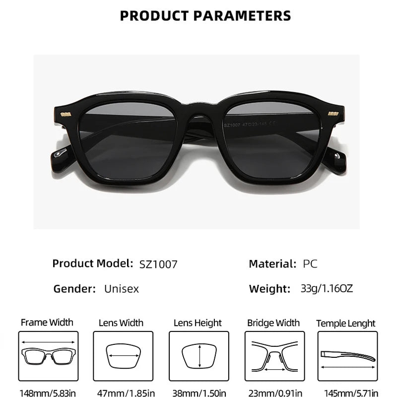 JNPCXI New Retro Square Women Sunglasses Fashion Quality Blue Candy Color Trending Men Sun Glasses Shades UV400