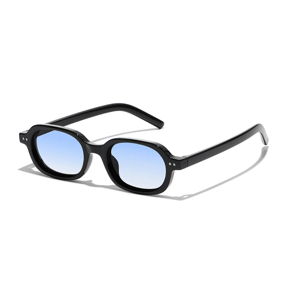 Retro Small Oval Sunglasses Women Men UV400 Fashion Shades Vintage Style Beach Travel Street Driving Outdoor Sun Glasses