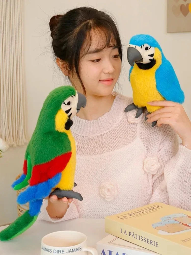 Simulation Owl Plush Toys Soft Stuffed Lifelike Pelicans Doll Pretty Desktop Pigeon Pets Funny Children Props Birthday Gift