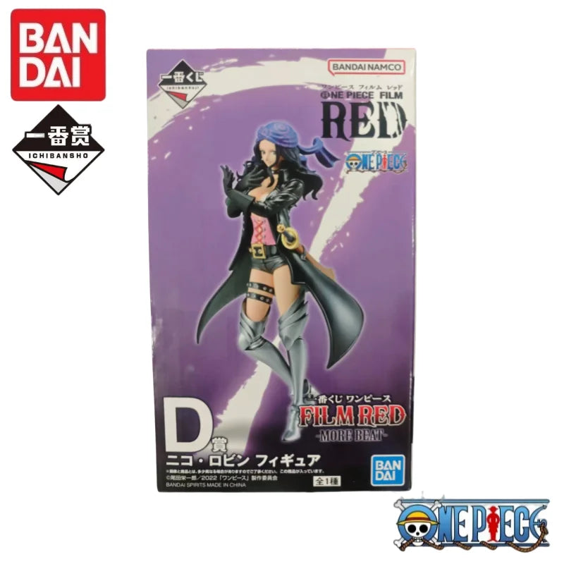 Special OfferIn Stock 100% Original Bandai Ichiban Kuji One Piece Film Red More Beat Zoro Chopper Nico Robin Franky Brook Missio