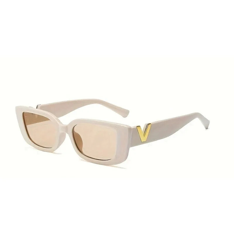 2 Pairs of Y2K Retro Black V-shaped Frame Glasses Suitable for Wearing Day and Night Ideal Gifts for Music Festivals Daily Life