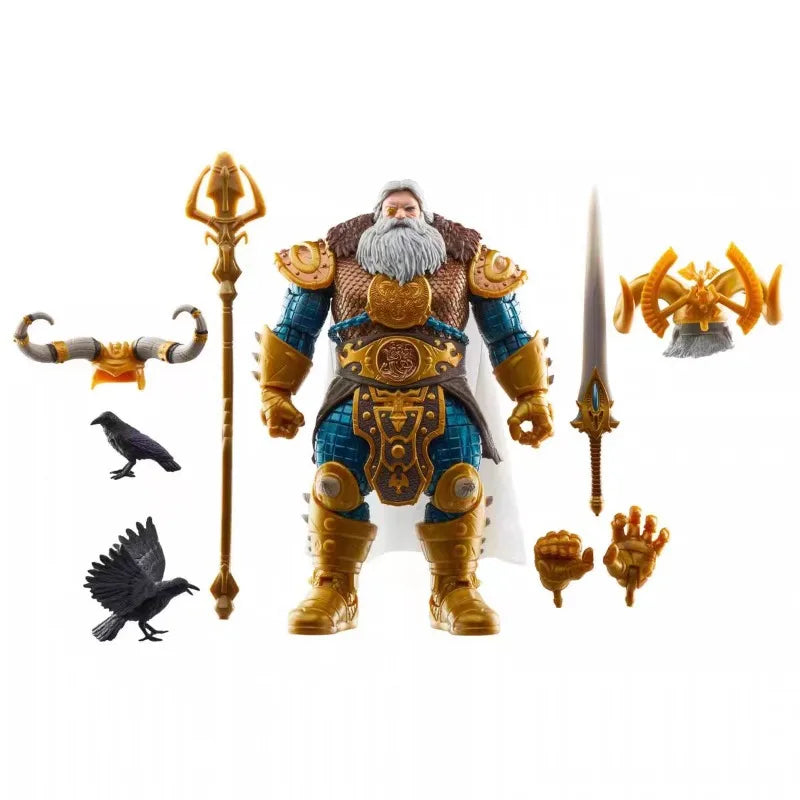 Original Hasbro Marvel Legends Series Celebrate 85 Years Odin Anime Figures Toys Collection Models