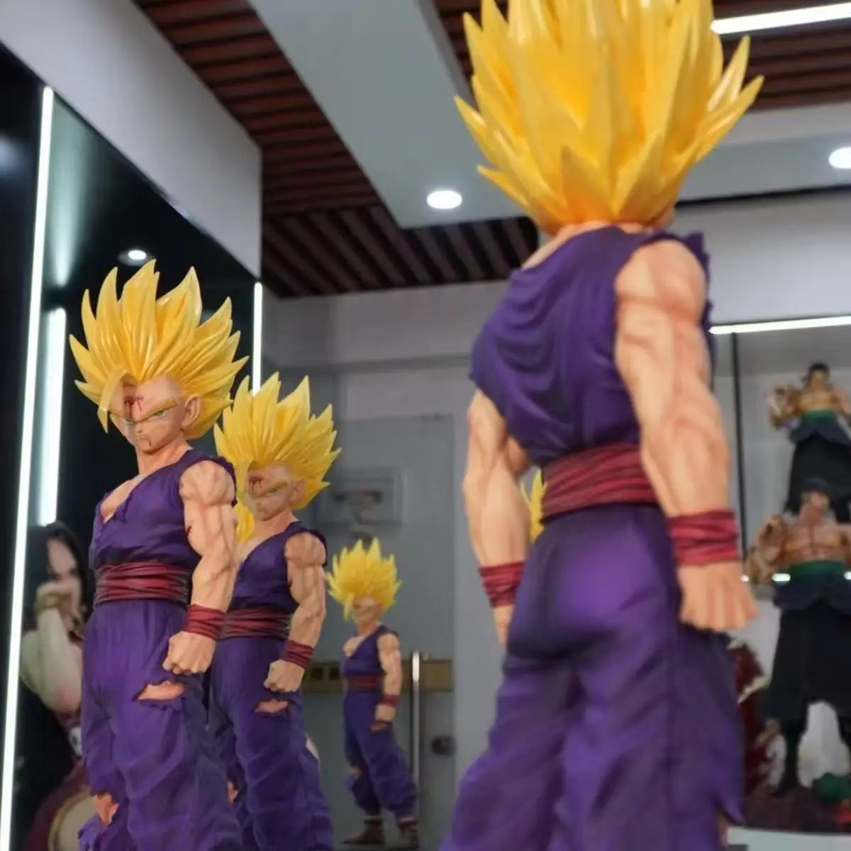 JT Statue Dragon Ball Z Son gohan Figure gohan Super Saiyan PVC Action Figures 45cm/17.72inch Collection Mode Toys Gifts