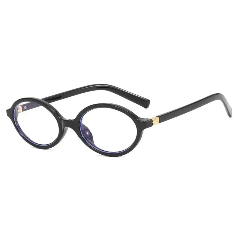 Oval Small Frame Woman Sunglasses Women Retro Female Glasses Anti-blue Light Eyeglasses Trend Ladies Glasses men