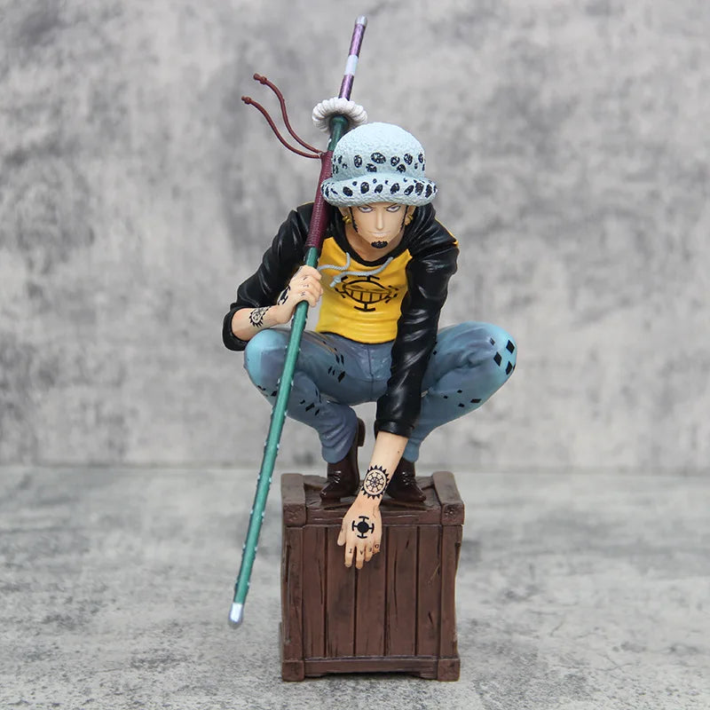 8.30" One Piece Figures Trafalgar D. Water Law Action Figures Anime PVC Model