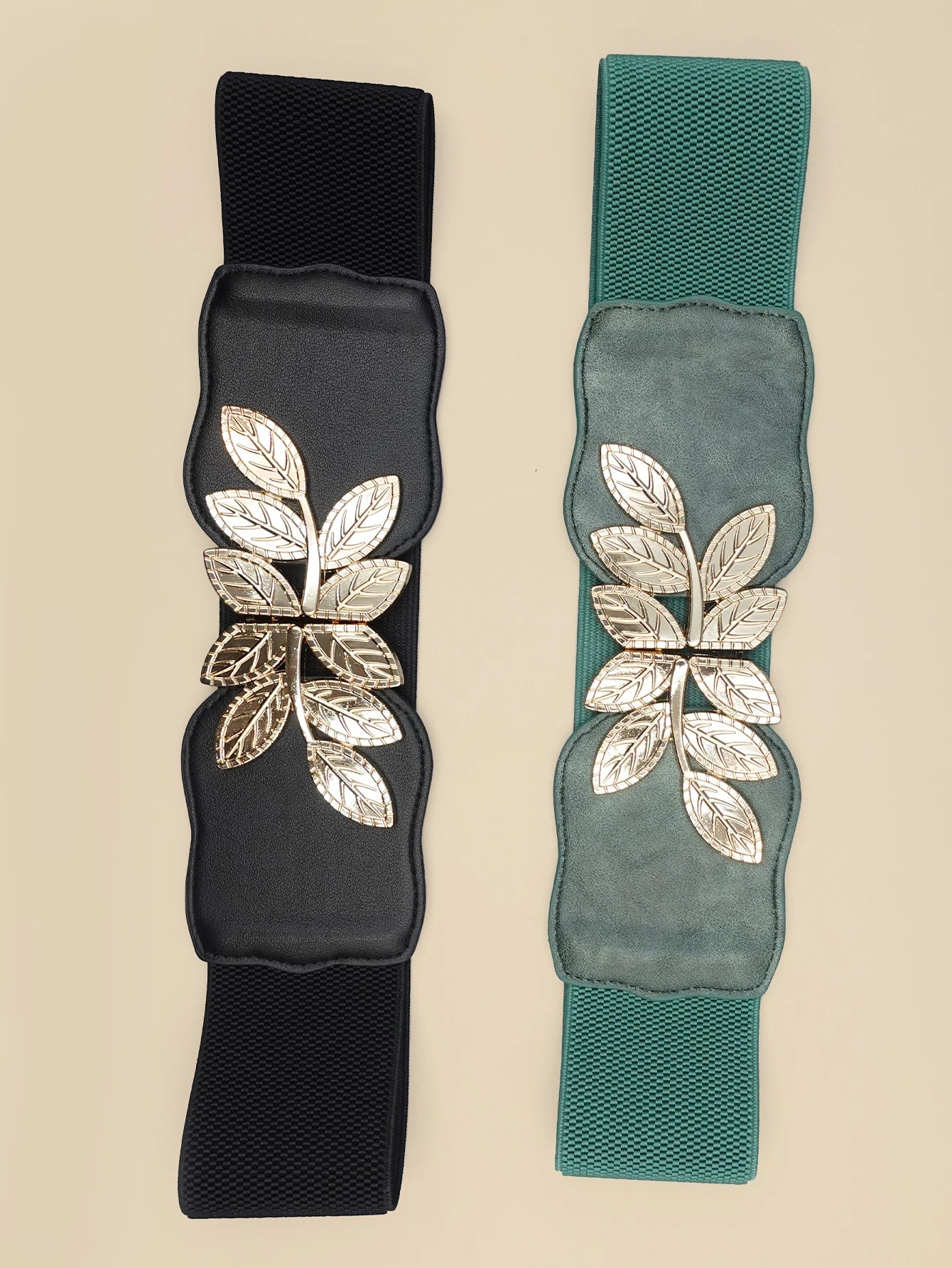 High Elastic Elastic Ladies Belt Bohemian Elastic Pu Belt Women's Elastic Tight Waist Belt Jeans Dress Elastic Wide Belt