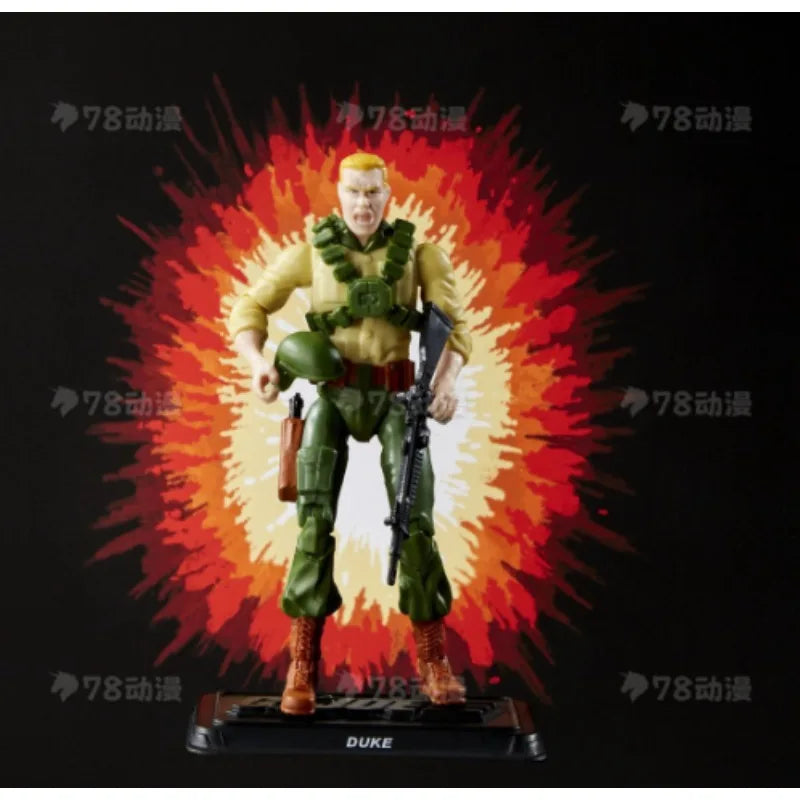 Original Hasbro G.I. Joe Classified Series Retro Collection Duke Anime Figures Toys Models Collection