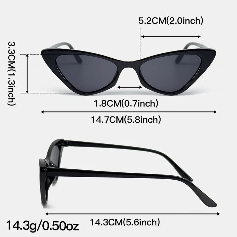 5pcs Fashionable and Trendy Compact Sunglasses Fashionable Unisex Sunglasses Casual and Retro Style Suitable for Daily Wear